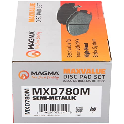 MAGMA MaxValue Semi-Metallic Brake Pads MXD780M