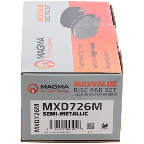 MAGMA MaxValue Semi-Metallic Brake Pads MXD726M