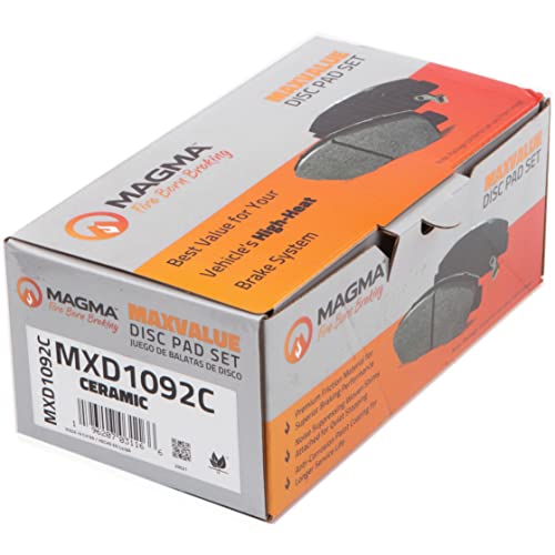 MAGMA MaxValue MXD1092C Ceramic Brake Pads, Front