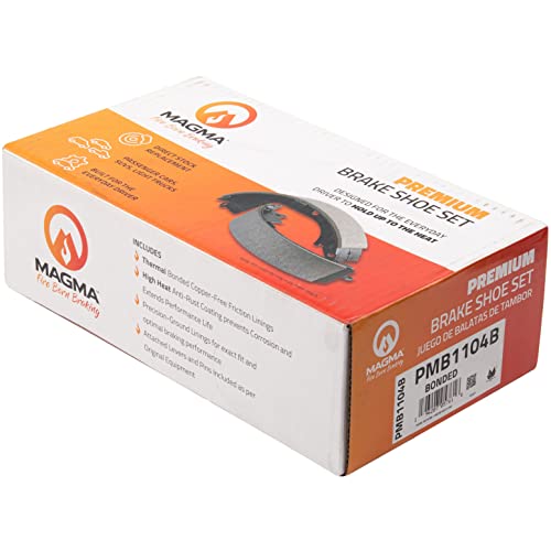 MAGMA Premium Parking Brake Shoes PMB1104B