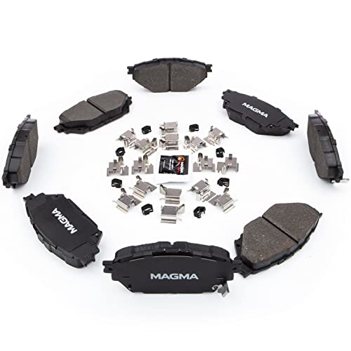 MAGMA Premium PMD1682M Semi-Metallic Brake Pads