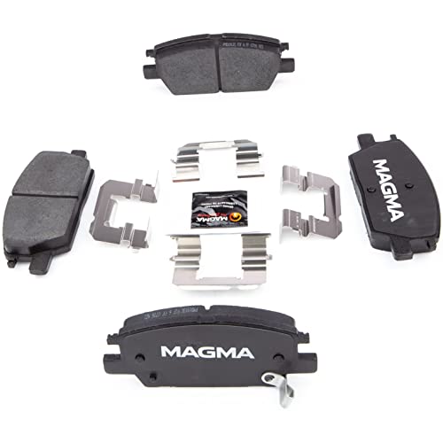 MAGMA Premium PMD1913C Ceramic Brake Pads, Front