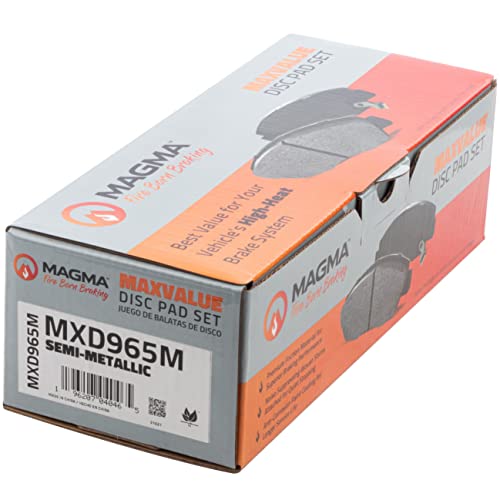 MAGMA MaxValue Semi-Metallic Brake Pads MXD965M