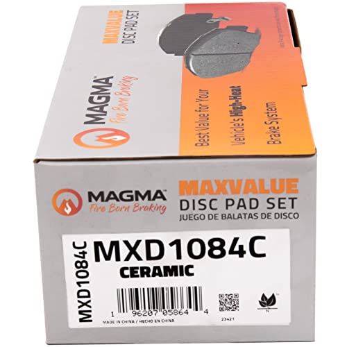 MAGMA MaxValue MXD1084C Ceramic Brake Pads, Front