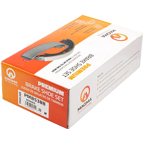 MAGMA Premium PMB538B Bonded Shoes, Rear