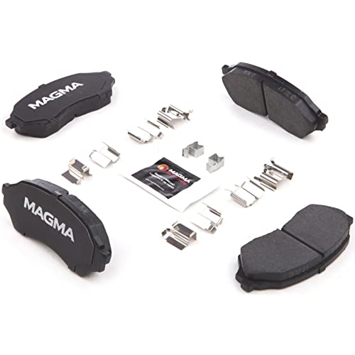 MAGMA Premium PMD798C Ceramic Brake Pads, Front