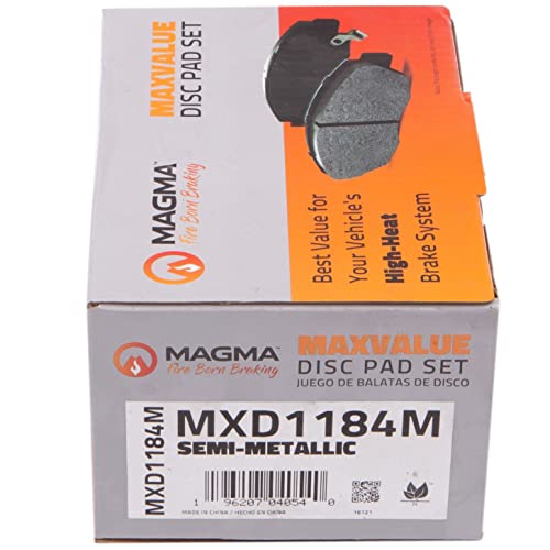 MAGMA MaxValue Semi-Metallic Brake Pads MXD1184M