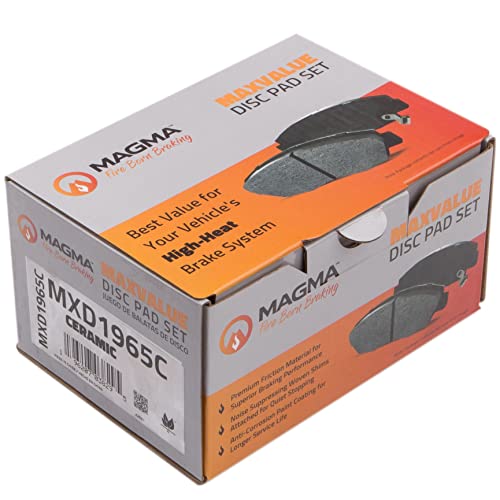 MAGMA MaxValue MXD1965C Ceramic Brake Pads, Rear