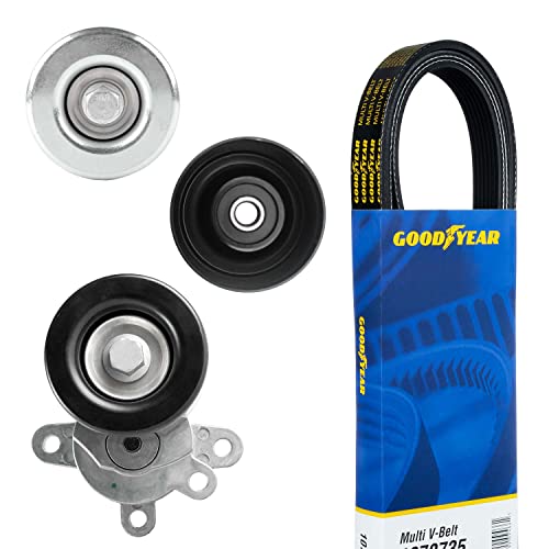 Goodyear Replacement Belts and Hoses 3322 Serpentine Belt Drive Component Kit, Gray