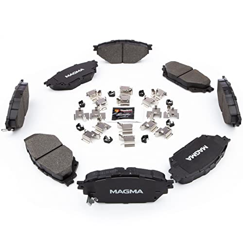 MAGMA Premium PMD1682M Semi-Metallic Brake Pads