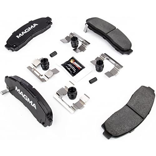 MAGMA Premium PMD913C Ceramic Brake Pads, Front