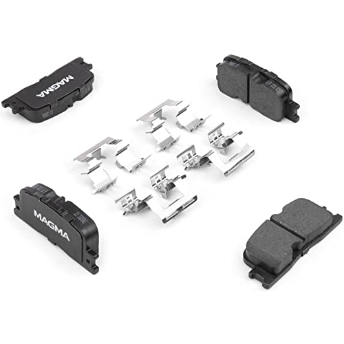 MAGMA Premium PMD885C Ceramic Brake Pads, Rear