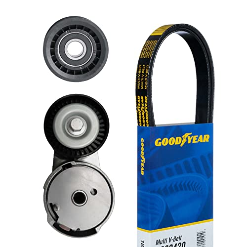 Goodyear Replacement Belts and Hoses 3331 Serpentine Belt Drive Component Kit, Gray