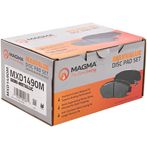 MAGMA MaxValue Semi-Metallic Brake Pads MXD1490M