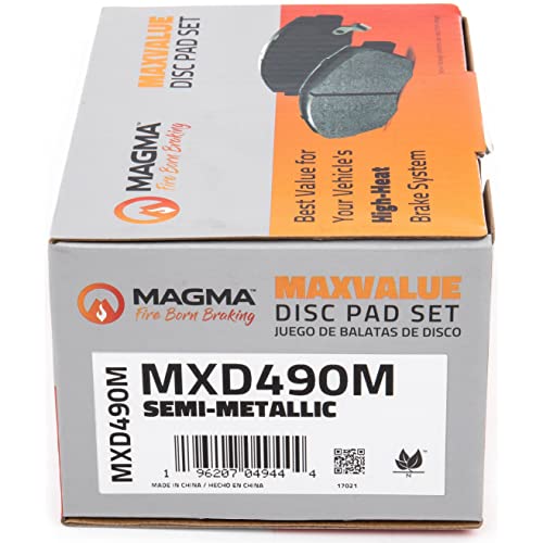 MAGMA MaxValue Semi-Metallic Brake Pads MXD490M