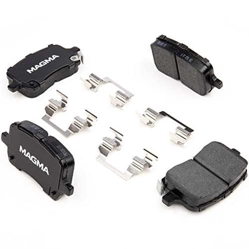 MAGMA Premium PMD1028C Ceramic Brake Pads, Front