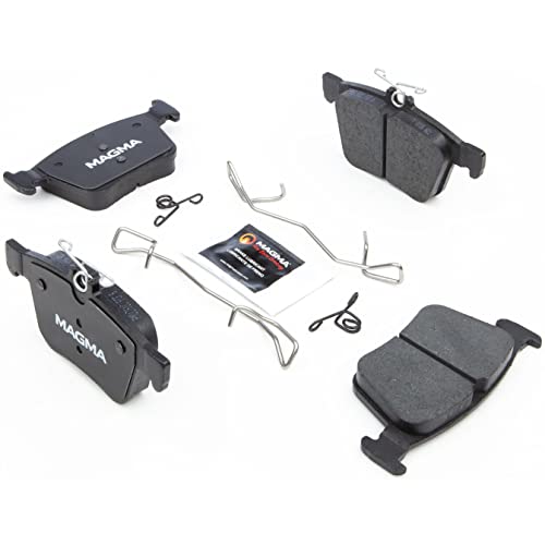 MAGMA Premium PMD1761C Ceramic Brake Pads, Rear