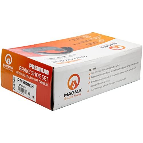 MAGMA Premium PMB590B Bonded Shoes, Rear