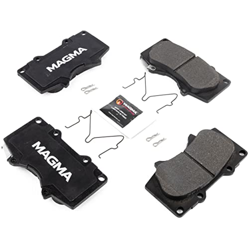 MAGMA Premium PMD976M Semi-Metallic Brake Pads, Front