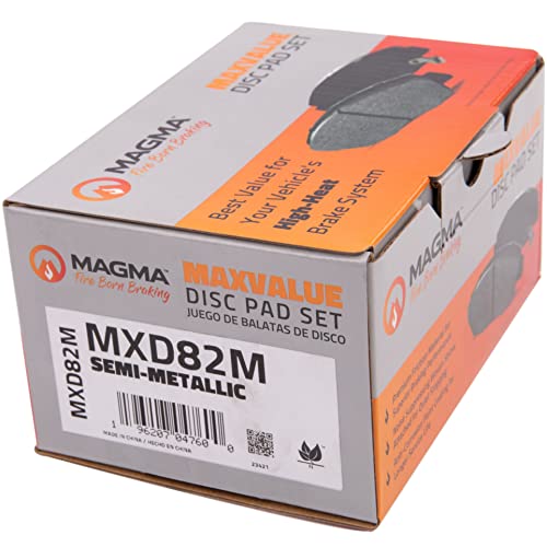 MAGMA MaxValue Semi-Metallic Brake Pads MXD82M