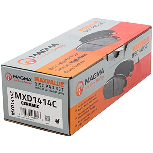MAGMA MaxValue MXD1414C Ceramic Brake Pads, Front