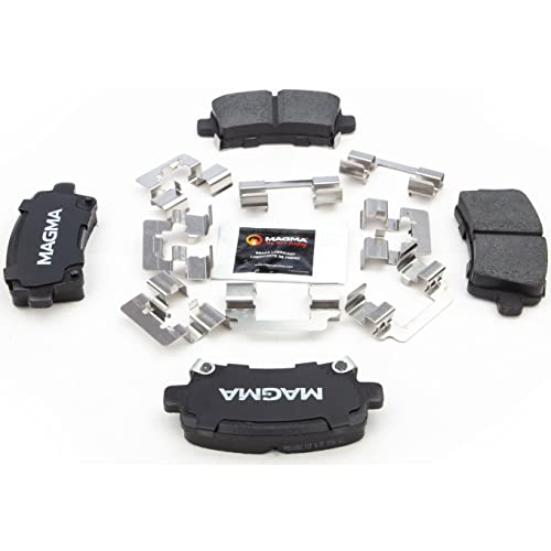 MAGMA Premium PMD1430C Ceramic Brake Pads, Rear