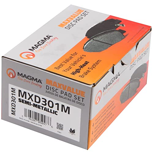 MAGMA MaxValue Semi-Metallic Brake Pads MXD301M