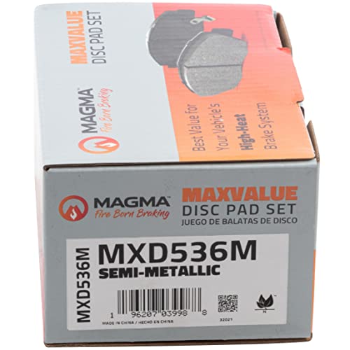 MAGMA MaxValue Semi-Metallic Brake Pads MXD536M