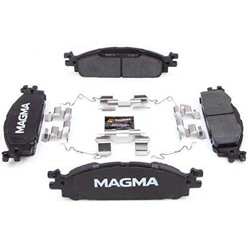 MAGMA Premium PMD1508C Ceramic Brake Pads, Front