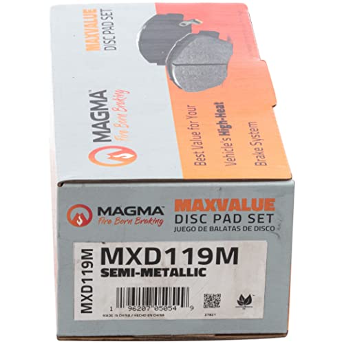 MAGMA MaxValue Semi-Metallic Brake Pads MXD119M