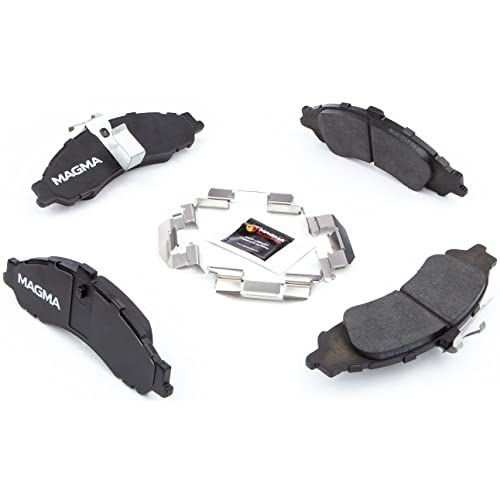 MAGMA Premium PMD1043C Ceramic Brake Pads, Front