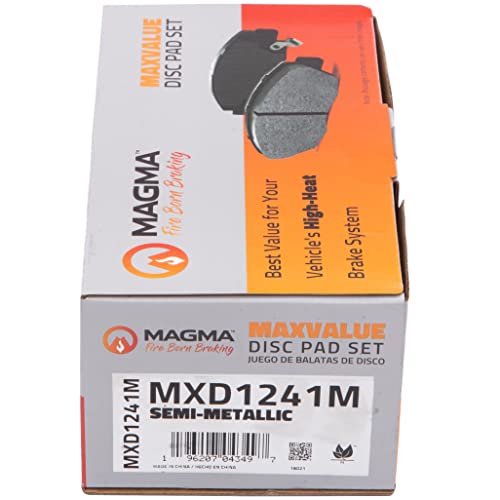 MAGMA MaxValue Semi-Metallic Brake Pads MXD1241M