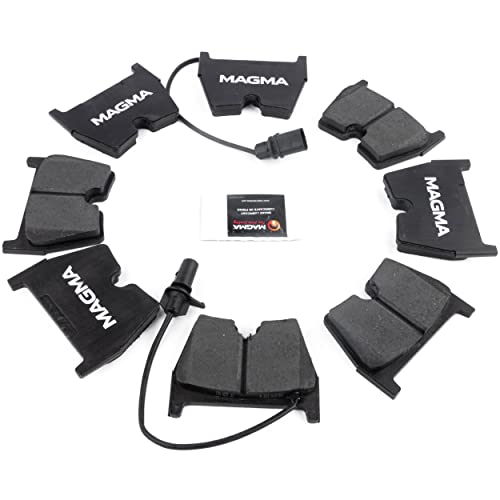 MAGMA Premium PMD1029C Ceramic Brake Pads, Front