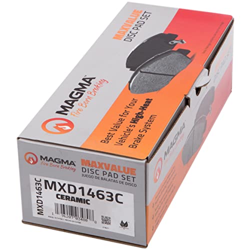 MAGMA MaxValue MXD1463C Ceramic Brake Pads, Front