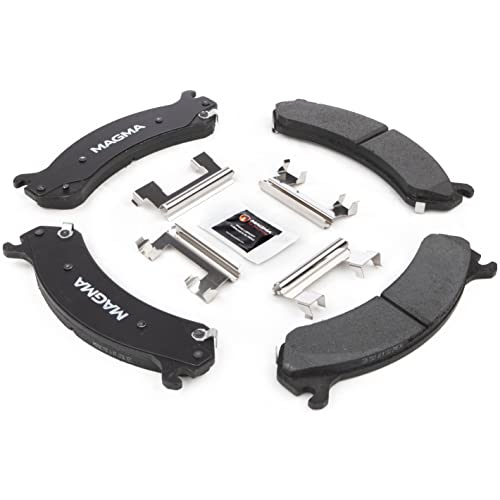 MAGMA Premium PMD784C Ceramic Brake Pads, Front