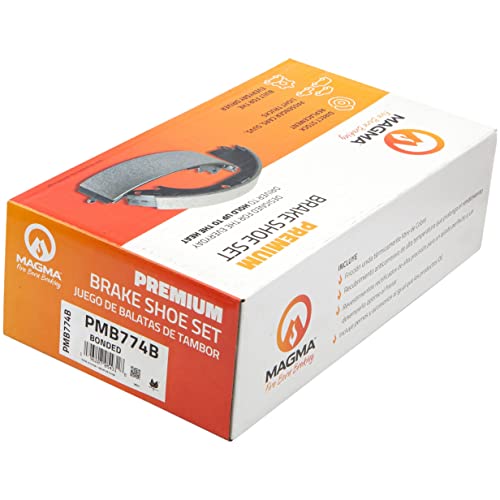 MAGMA Premium PMB774B Bonded Shoes, Rear
