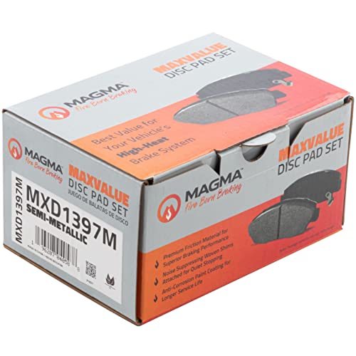 MAGMA MaxValue Semi-Metallic Brake Pads MXD1397M