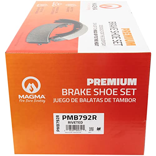 MAGMA Premium PMB792R Riveted Shoes, Rear