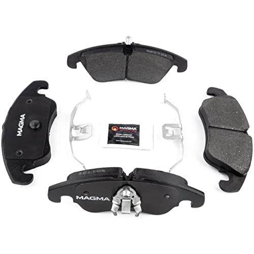 MAGMA Premium PMD1322M Semi-Metallic Brake Pads, Front