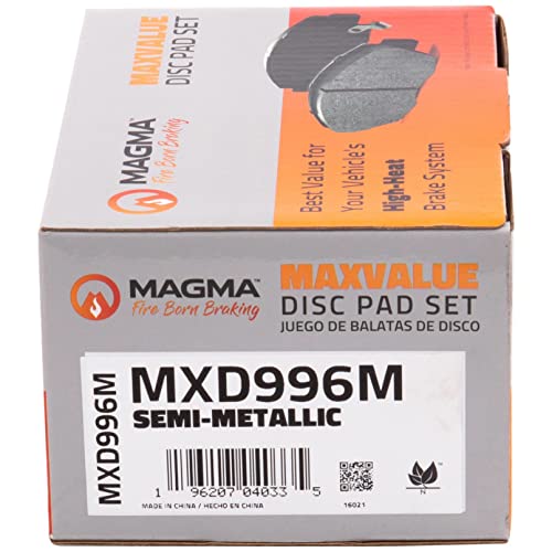 MAGMA MaxValue Semi-Metallic Brake Pads MXD996M