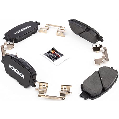 MAGMA Premium PMD908C Ceramic Brake Pads, Front