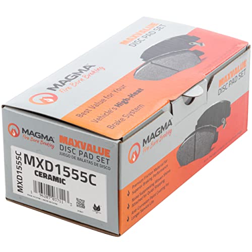 MAGMA MaxValue MXD1555C Ceramic Brake Pads, Front