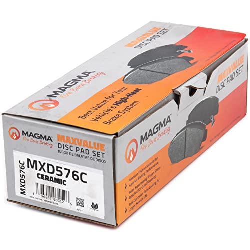 MAGMA MaxValue MXD576C Ceramic Brake Pads, Front