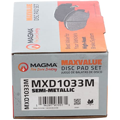 MAGMA MaxValue Semi-Metallic Brake Pads MXD1033M