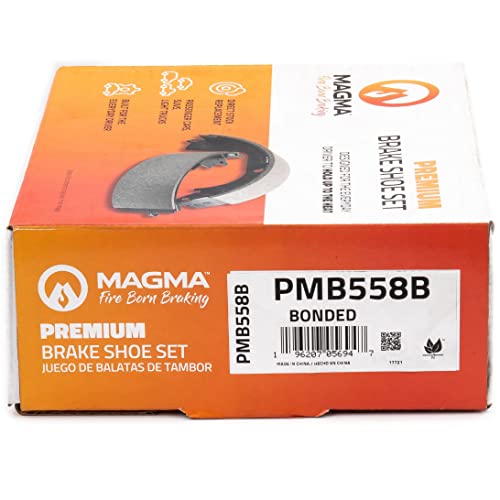 MAGMA Premium PMB558B Bonded Shoes, Rear