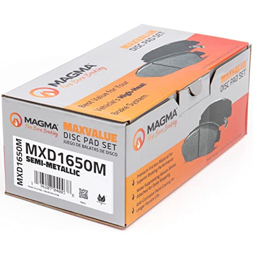 MAGMA MaxValue Semi-Metallic Brake Pads MXD1650M
