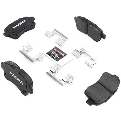 MAGMA Premium PMD937C Ceramic Brake Pads, Front