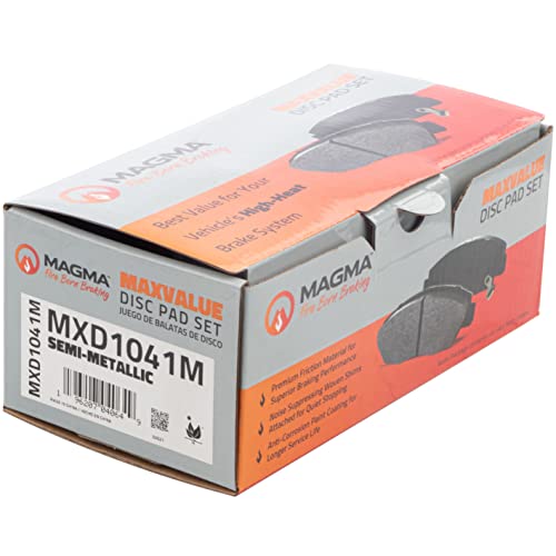 MAGMA MaxValue Semi-Metallic Brake Pads MXD1041M
