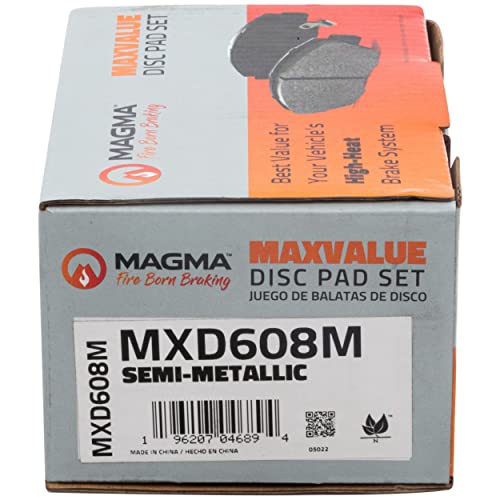 MAGMA MaxValue MXD608M Semi-Metallic Brake Pads