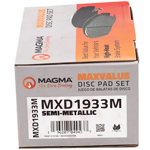 MAGMA MaxValue Semi-Metallic Brake Pads MXD1933M